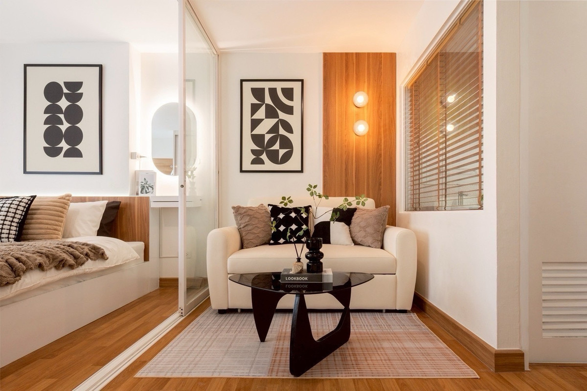 Grene Condo Sutthisan / 1 Bedroom (FOR SALE), กรีเน่ คอนโด สุทธิสาร / 1 ห้องนอน (ขาย) POP060