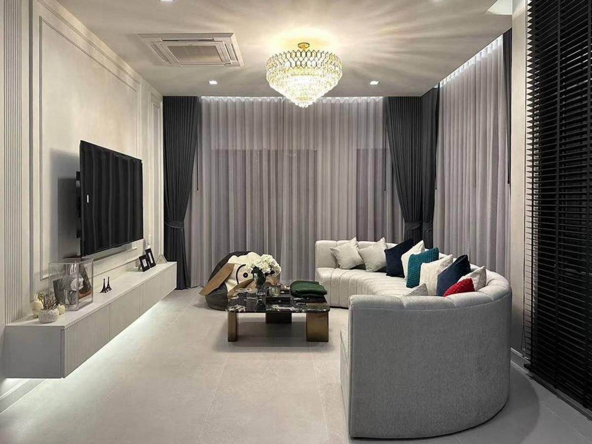 บ้านเดี่ยว แกรนด์ บางกอก บูเลอวาร์ด กรุงเทพกรีฑา / 5 ห้องนอน (ขาย), Grand Bangkok Boulevard Krungthepkreetha / Detached House 5 Bedrooms (FOR SALE) BZD122