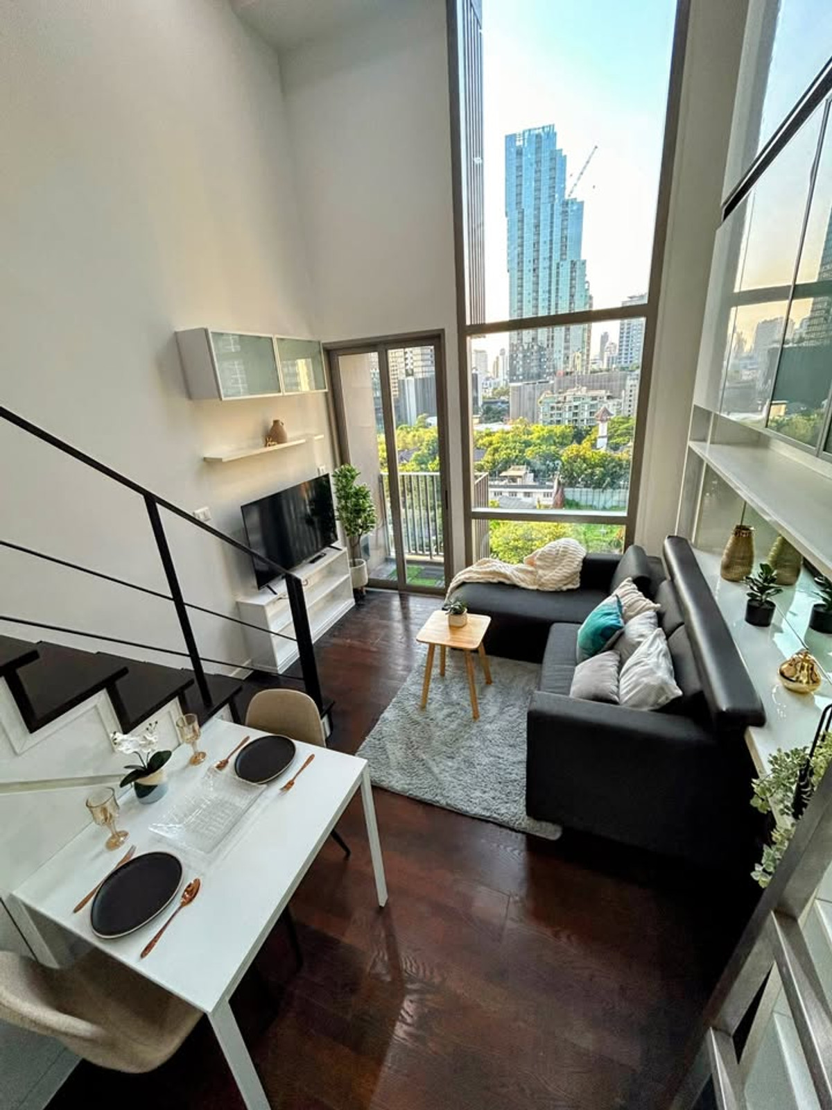 Ideo Morph 38 / Duplex 1 Bedroom (FOR RENT), ไอดีโอ มอร์ฟ 38 / ดูเพล็กซ์ 1 ห้องนอน (เช่า) NA114