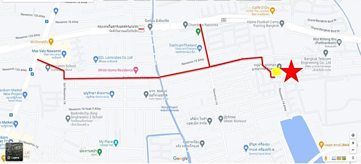 ที่ดิน นวมินทร์ 74 / (ขาย), Land in Nawamin Soi 74 / (FOR SALE) MNT082