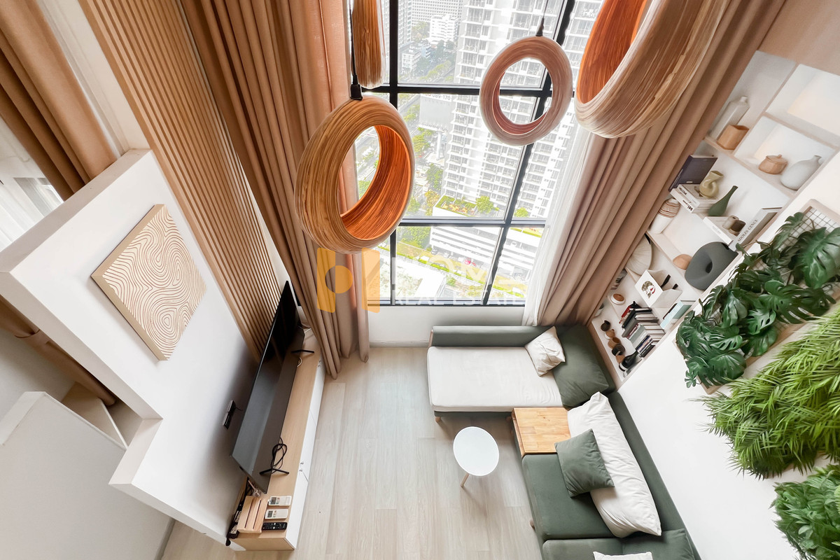 คอนโดใกล้ BTS ช่องนนทรี 600 ม. ✨ Knightsbridge Prime Sathorn / 1 Duplex Bedroom (FOR SALE), ไนท์บริดจ์ ไพร์ม สาทร / 1 ห้องนอนดูเพล็กซ์  (ขาย) LD018
