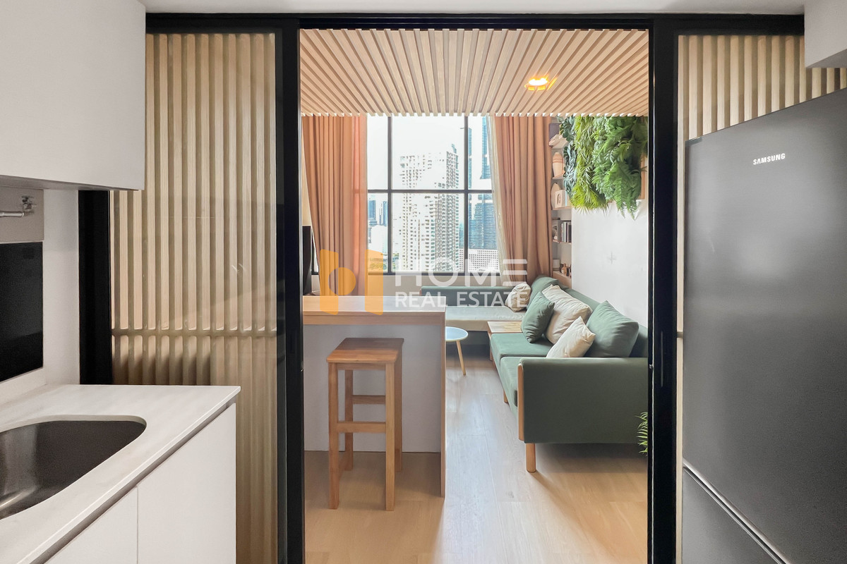 คอนโดใกล้ BTS ช่องนนทรี 600 ม. ✨ Knightsbridge Prime Sathorn / 1 Duplex Bedroom (FOR SALE), ไนท์บริดจ์ ไพร์ม สาทร / 1 ห้องนอนดูเพล็กซ์  (ขาย) LD018