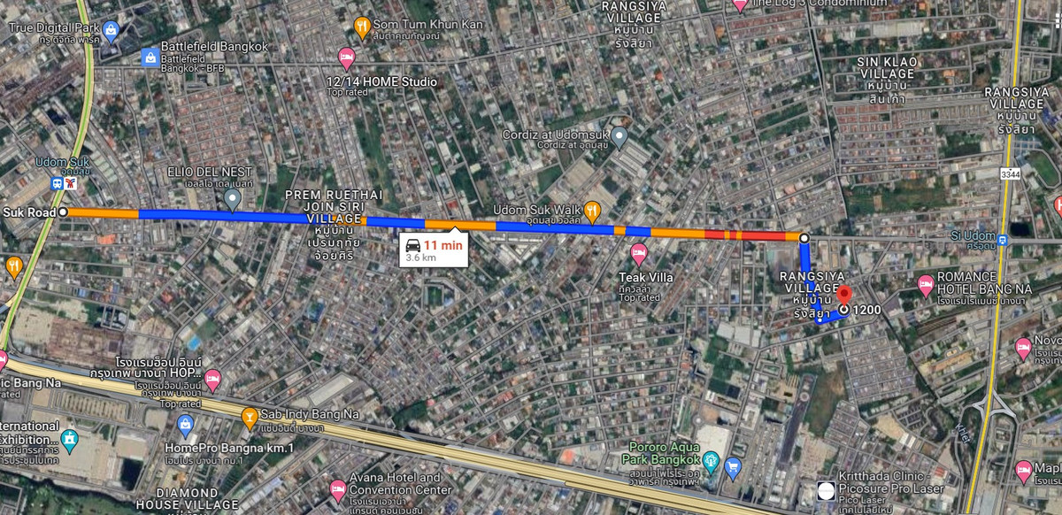 ที่ดิน ซอยอ่อนนุช 58 / Land (ขาย), Land Soi Onnut 58 (FOR SALE) GNG114