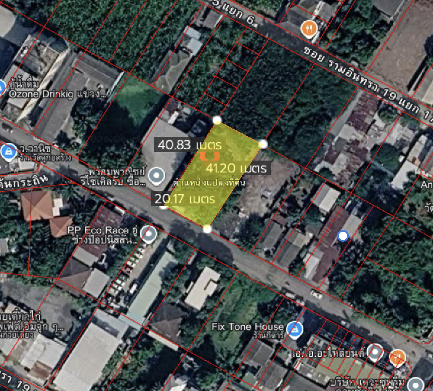 ที่ดินบางเขน รามอินทรา 19 แยก 5 (ขาย), Land Bangkhen Ram Inthra 19 Yaek 5 (FOR SALE) TPM408