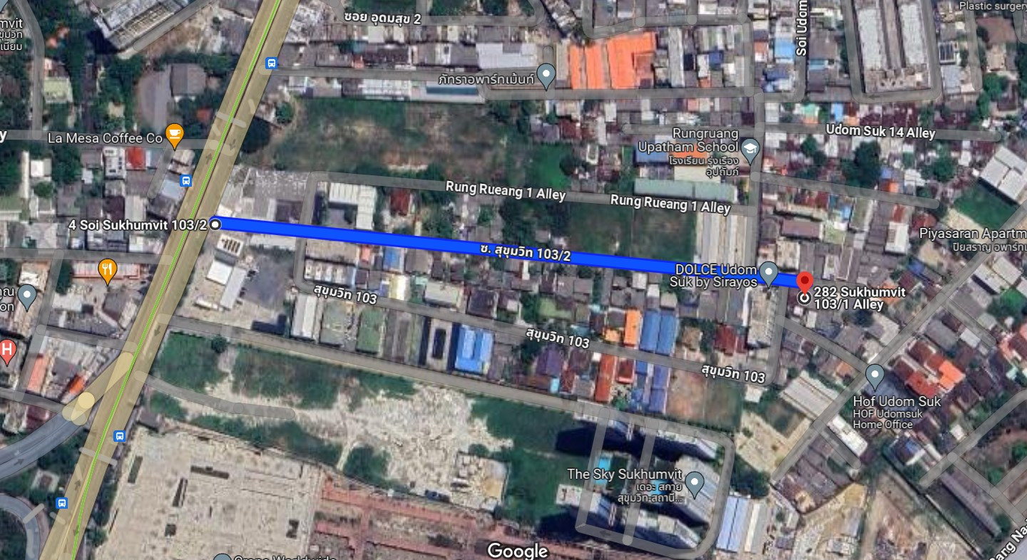 ที่ดินพร้อมสิ่งปลูกสร้าง ซอยสุขุมวิท 103 (ขาย) / House & Land Sukhumvit 103 (FOR SALE) GNG166