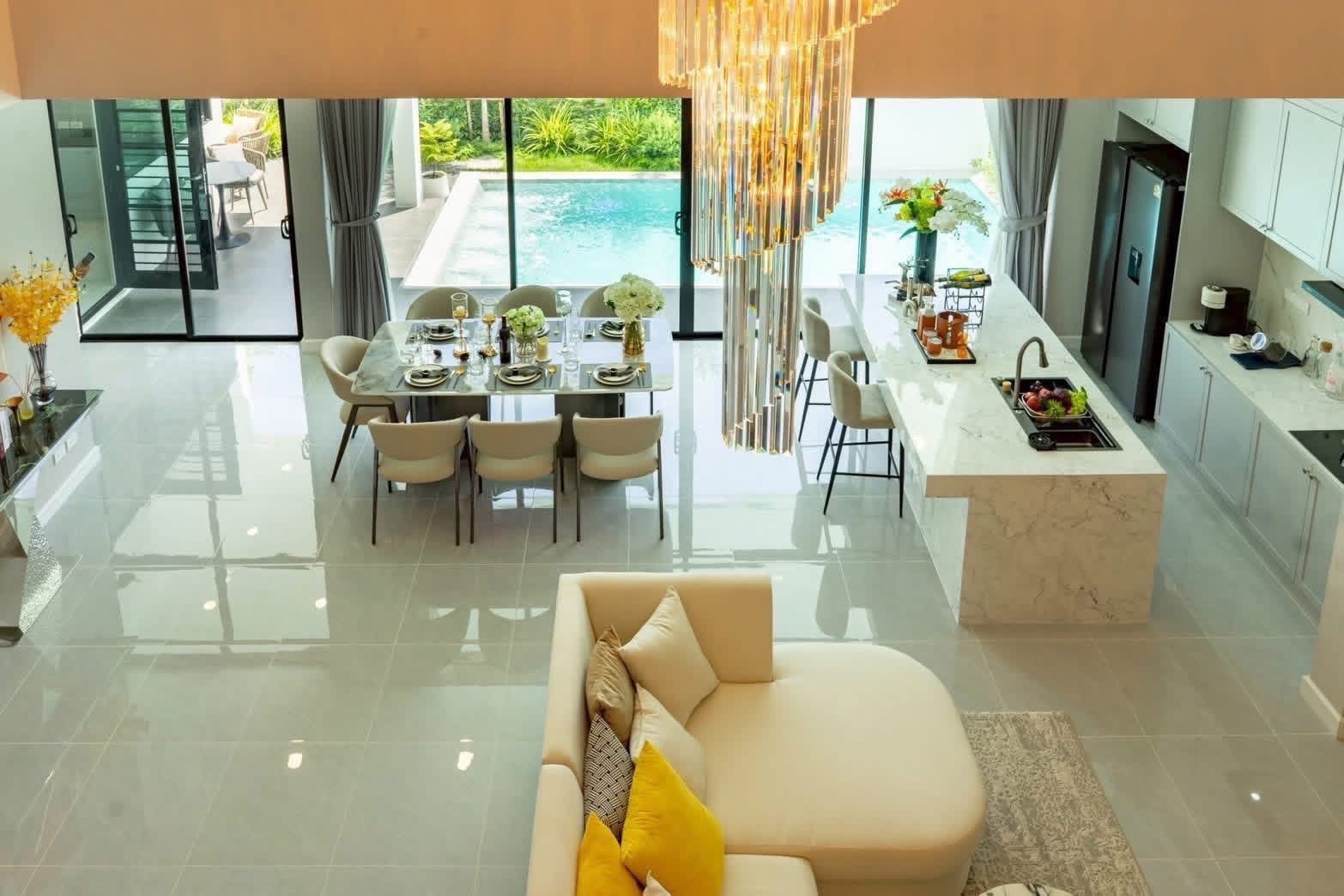 แทมเบอร์ ไพรเวท พูลวิลล่า / 4 ห้องนอน (เช่า), Thamber Private Pool Villa / 4 Bedrooms (FOR RENT) AM171