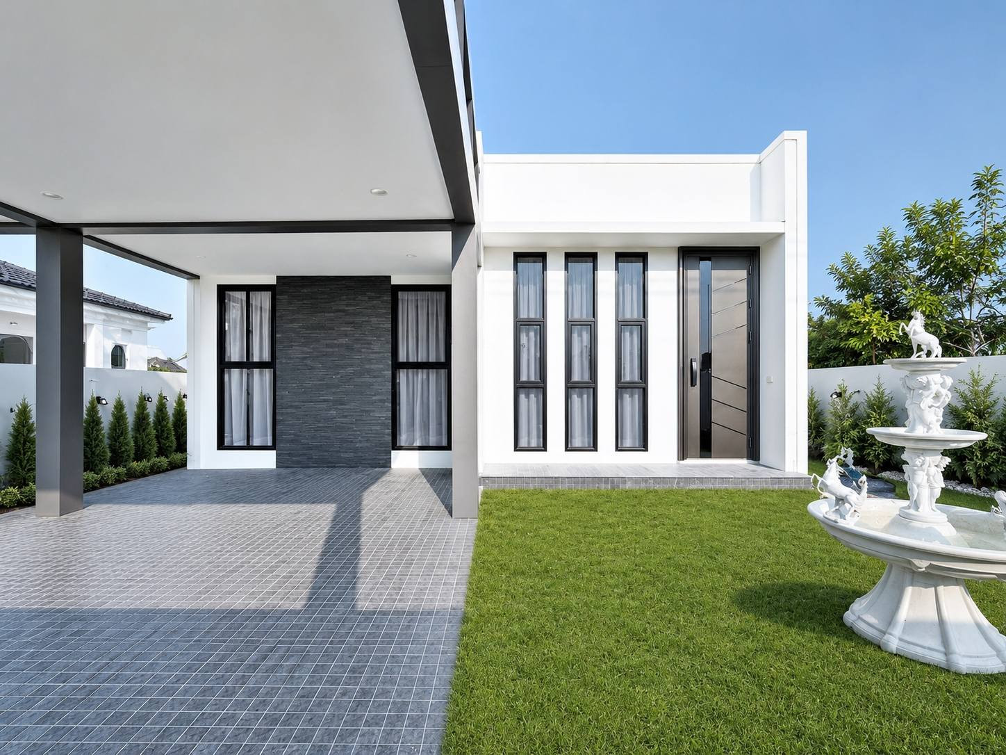บ้านเดี่ยว สยามคันทรีคลับ-มาบสองค่ายมวย / 3 ห้องนอน (เช่า), Detached House Siam Country Club - Map Song Khai Muay / 3 Bedrooms (FOR RENT) BEWN215