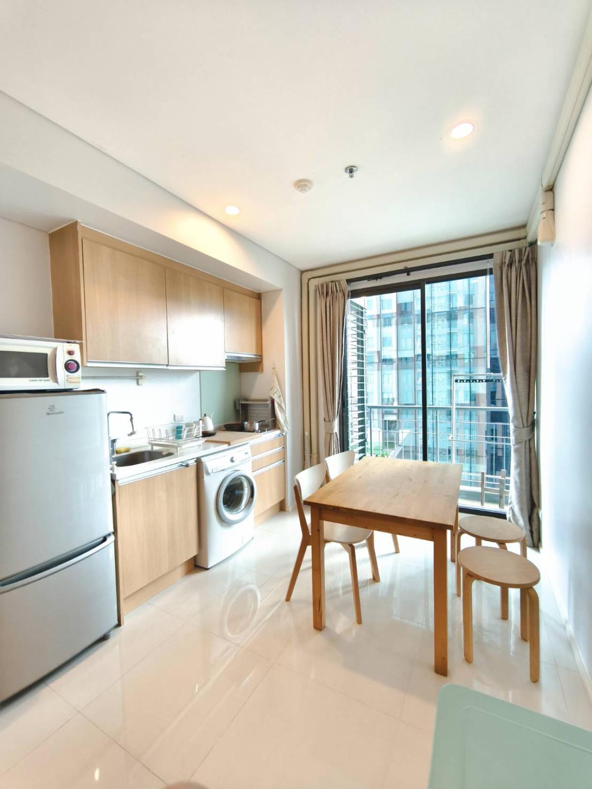 Villa Asoke / 1 Bedroom (SALE WITH TENANT), วิลล่า อโศก / 1 ห้องนอน (ขายพร้อมผู้เช่า) NES045