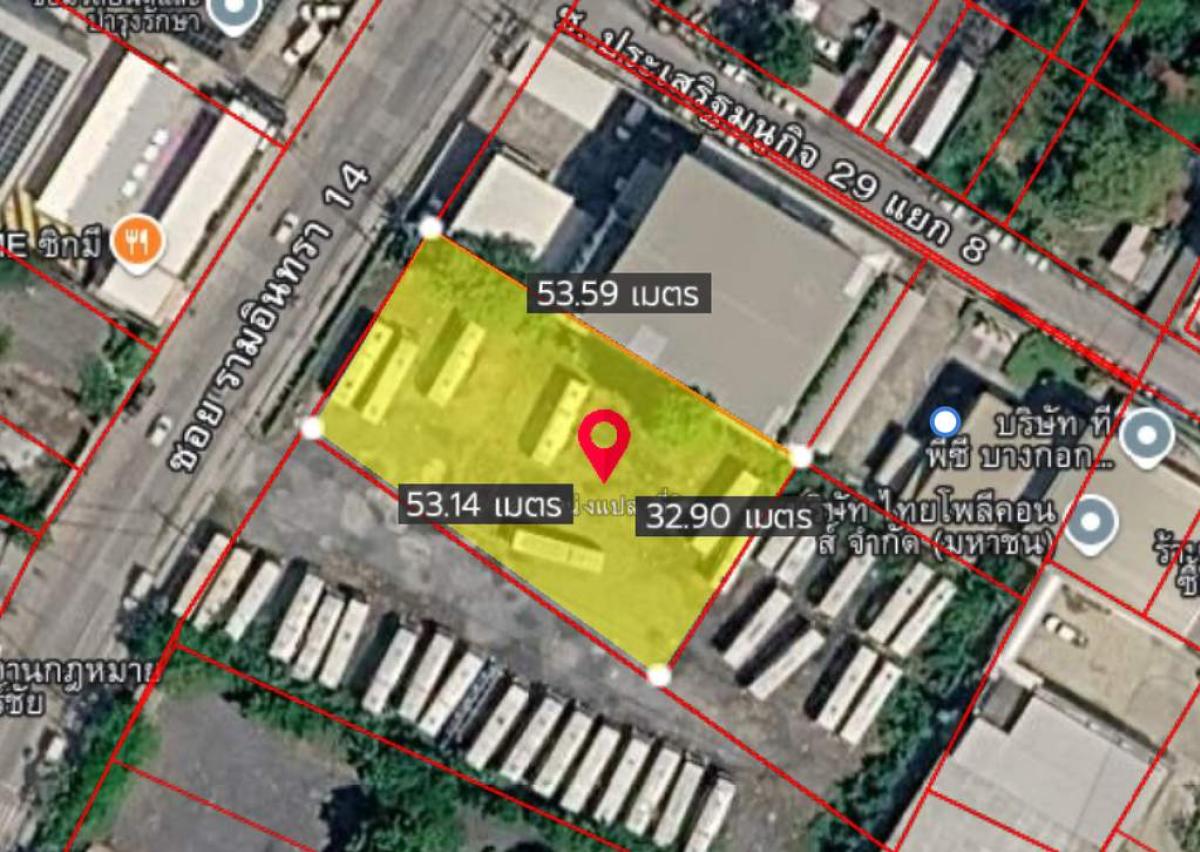ที่ดิน รามอินทรา 14 / 1 ไร่ 20.7 ตร.วา (ขาย), Land in Ramintra 14 / 20.7 Square Wa (FOR SALE) TPM424