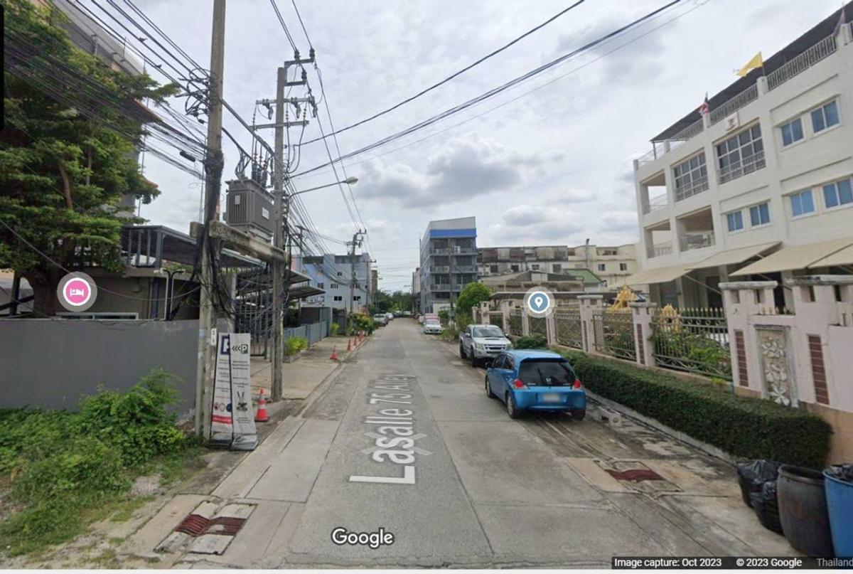 ที่ดิน ซอยลาซาล 75 / 382 ตร.วา (ขาย), Land plot in Soi Lasalle 75. / 382 Square Wa (FOR SALE) GNG187