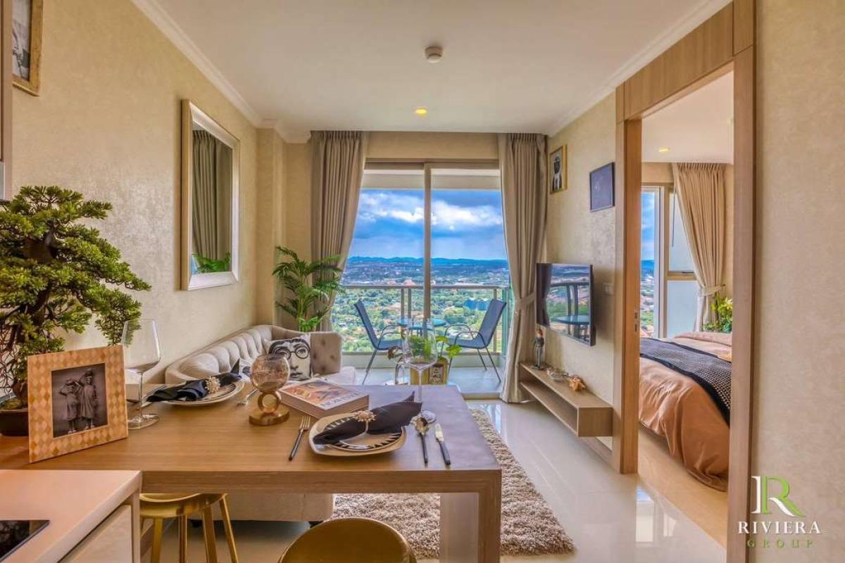 The Riviera Jomtien Pattaya / 1 Bedroom (FOR RENT), เดอะ ริเวียร่า จอมเทียน พัทยา / 1 ห้องนอน (ให้เช่า) KP128