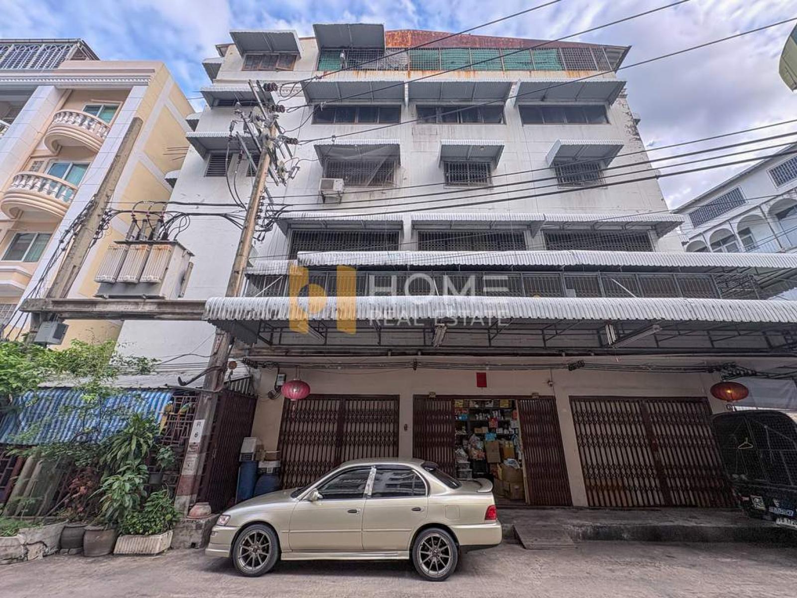 อาคารพาณิชย์ ซอยฟูศักดิ์ / 6 ชั้น (ขาย), Commercial building Soi Fusak / 6 Floors (FOR SALE) TPM433