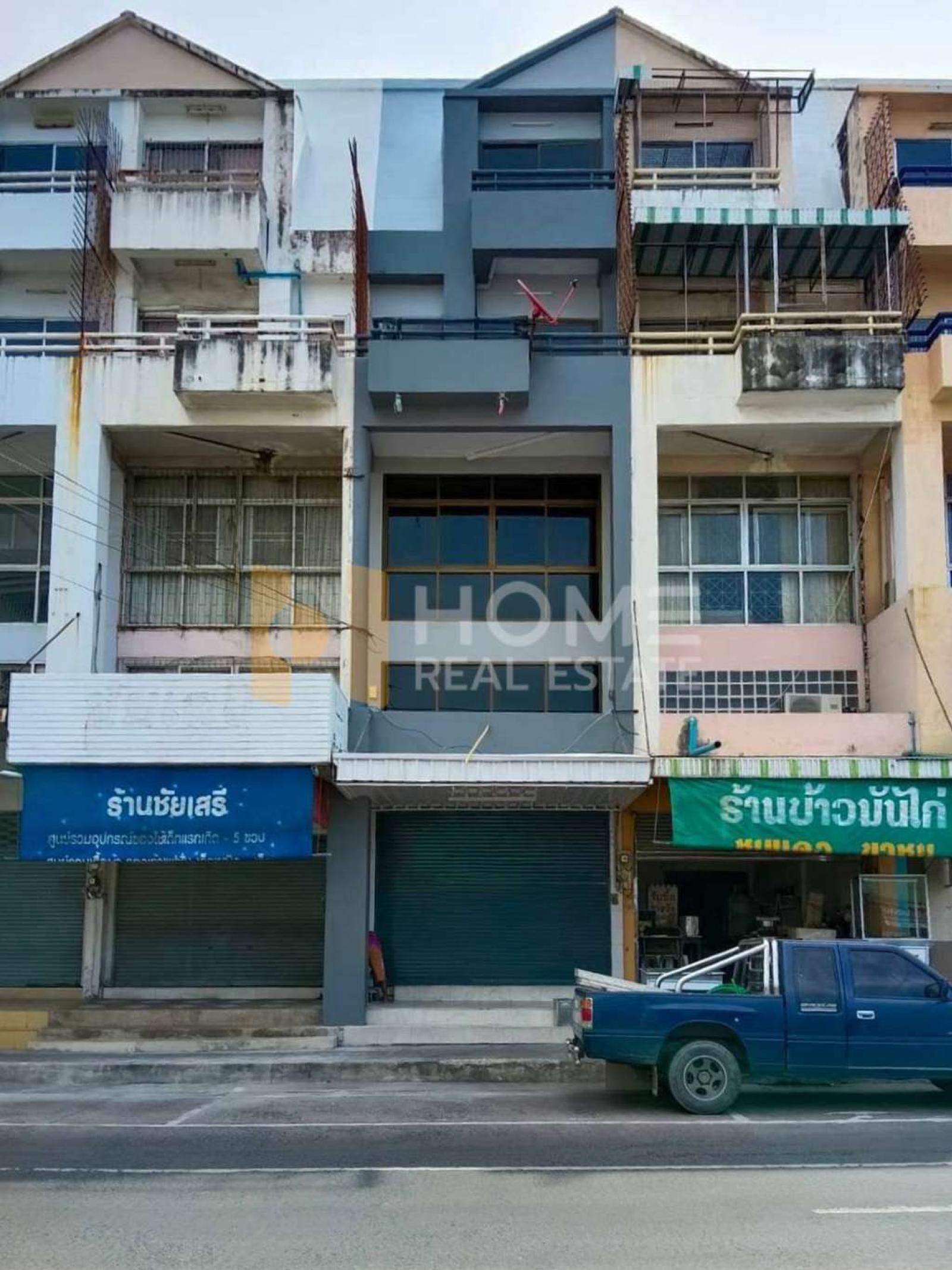 อาคารพาณิชย์ ศรีราชานคร / 4 ชั้น (ขาย), Commercial building, Sriracha City. / 4 Storey (FOR SALE) YEAN243