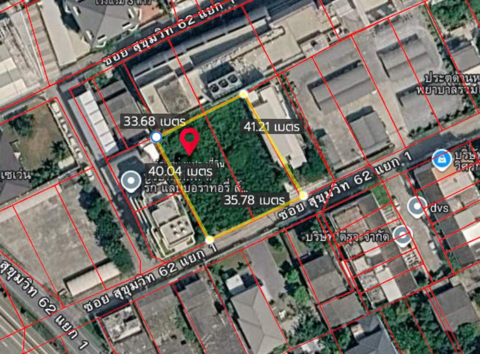 ที่ดิน 342 ตร.วา. สุขุมวิท 62 แยก 1 / 342 ตร.วา (ขาย), Land plot of 342 square wah, Sukhumvit 62, Soi 1. / 342 Square Wa (FOR SALE) PALM899