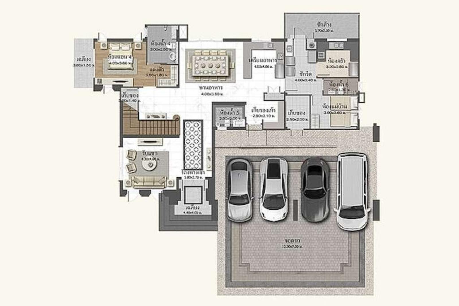 บ้านแสนสิริ พัฒนาการ / 4 ห้องนอน (ขาย), Baansansiri Pattanakarn / 4 Bedrooms (FOR SALE) FAS041