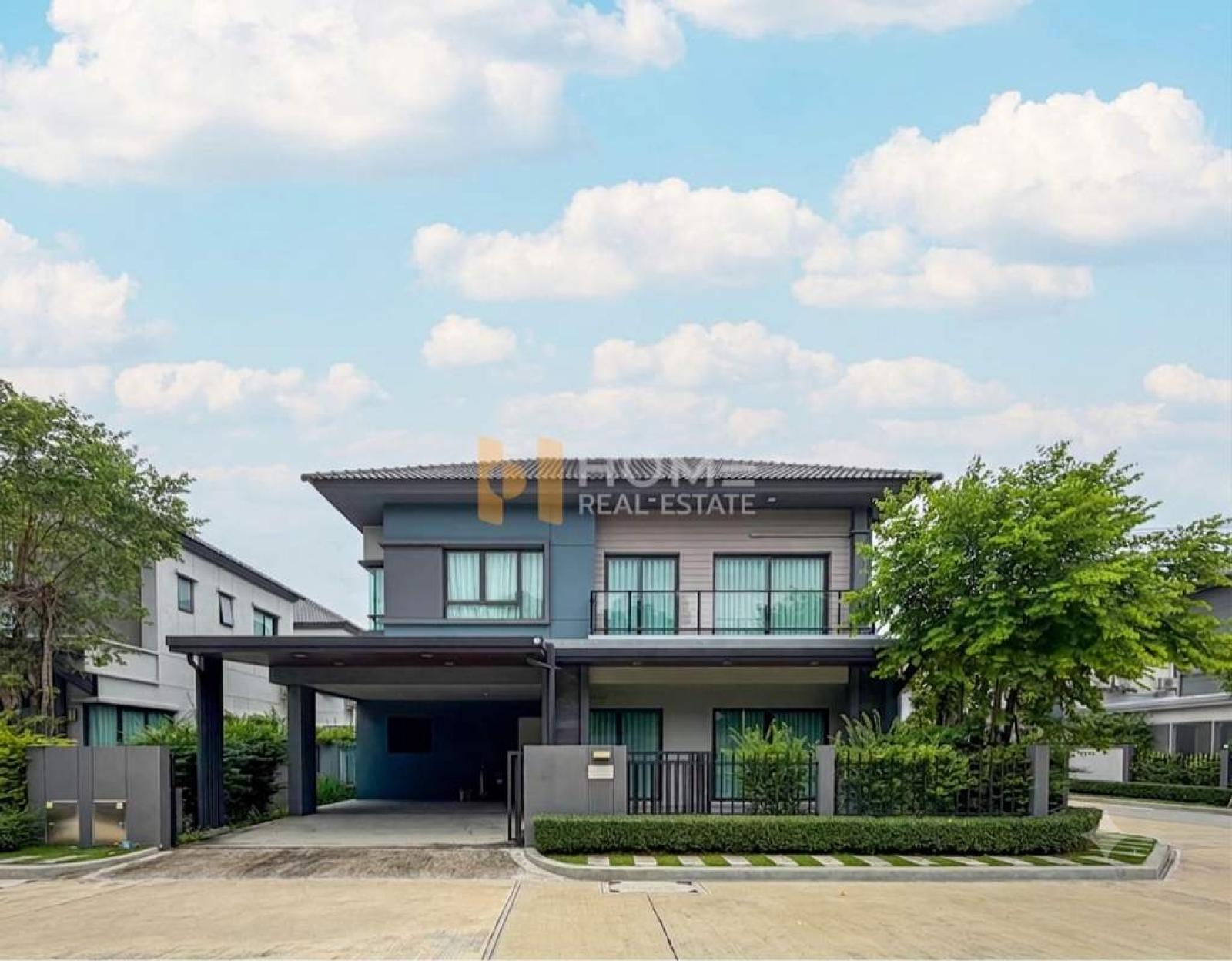 🌿✨ โคตรแรร์ บ้านแปลงมุม ไพรเวทสุดในโครงการ หน้าบ้านวิวสวน สภาพใหม่กริ๊บ เวนิว ไอดี พระราม 5 / 4 ห้องนอน (ขาย), Venue ID Rama 5 / 4 Bedrooms (FOR SALE) BALL449