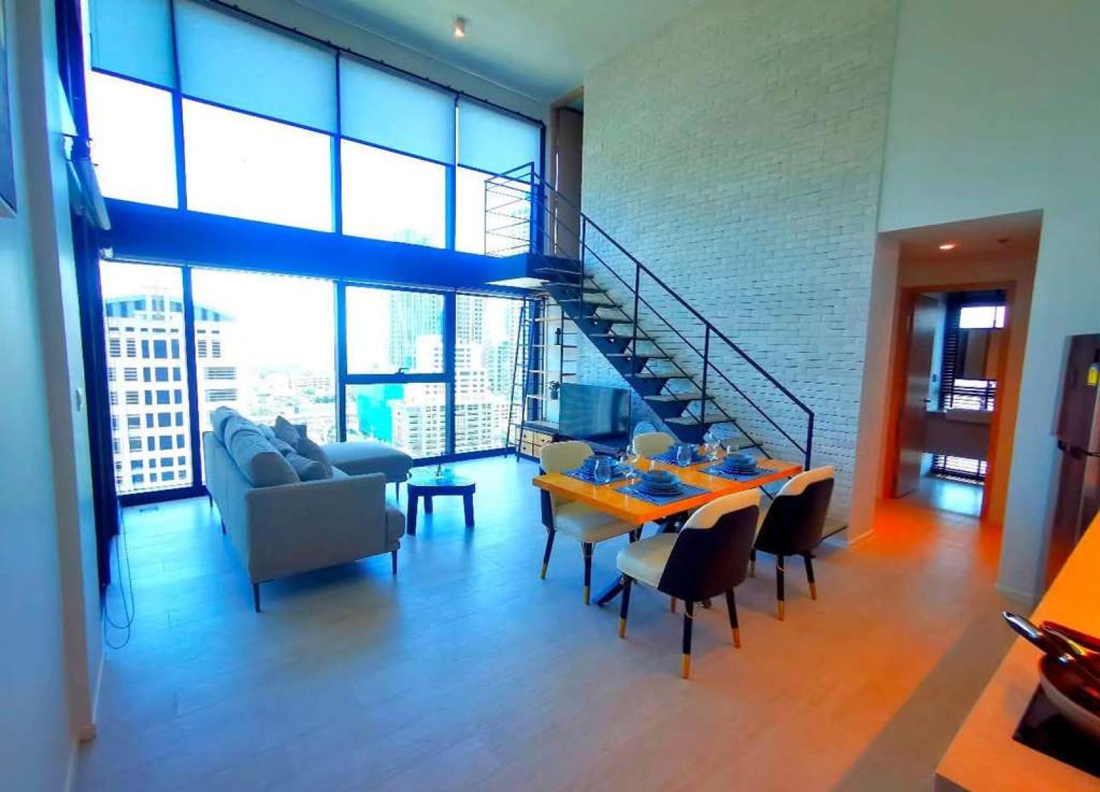 The Lofts Silom / Duplex 2 Bed (FOR RENT), เดอะ ลอฟท์ สีลม / ดูเพล็กซ์ 2 ห้องนอน (ให้เช่า) FAHH010