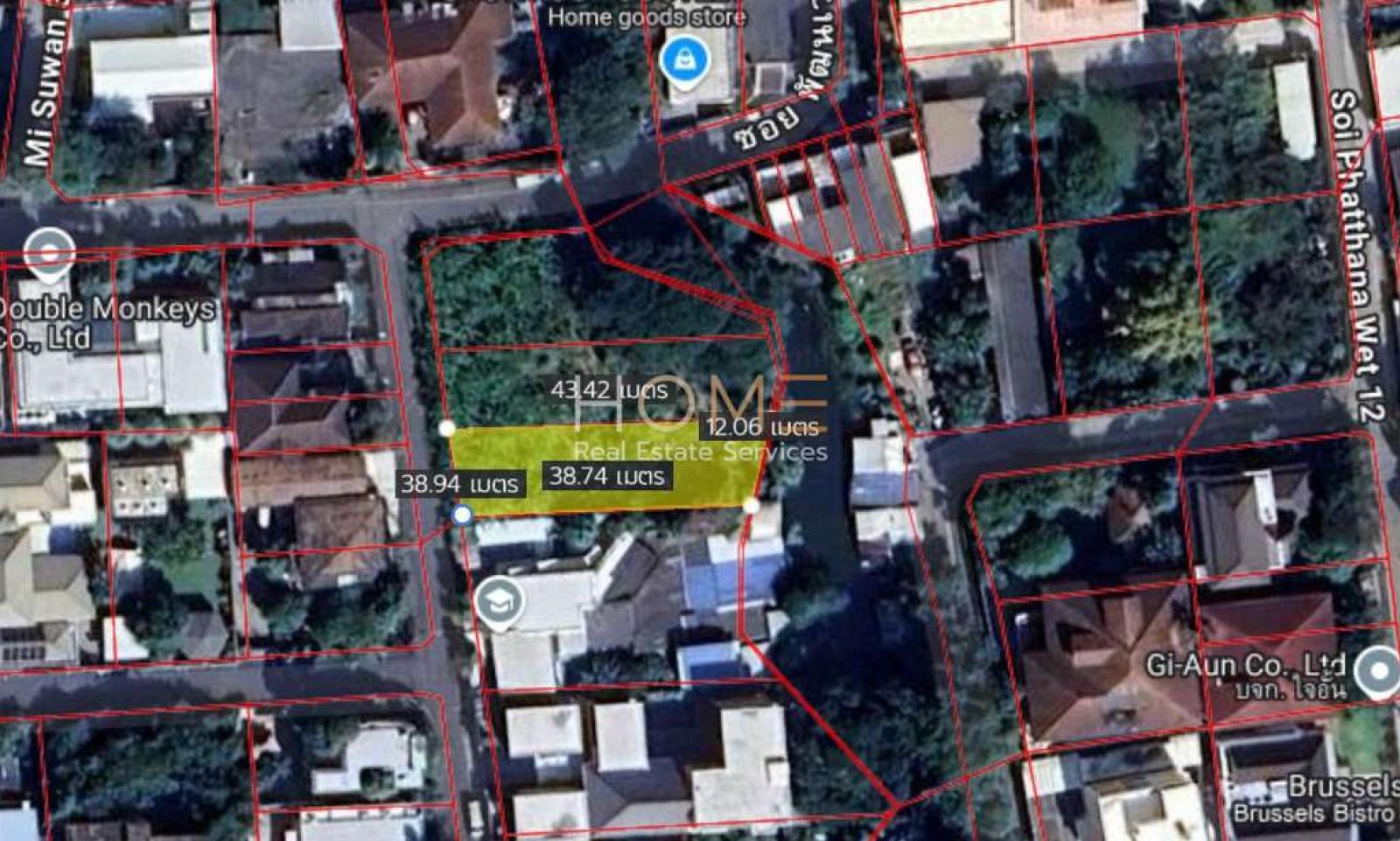 ที่ดินเปล่า 129 ตร.ว. ปรีดีพนมยงค์ 14 (แปลงด้านใน) / 129 ตร.วา (ขาย), Vacant land, 129 sq.wa., Pridi Phanomyong 14 (inner plot). / 129 Square Wa (FOR SALE) GNG247