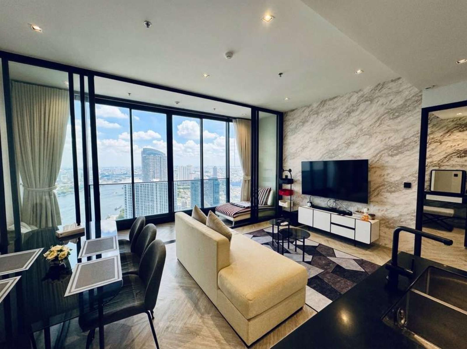 Chapter Charoennakhon - Riverside / 2 Bedrooms (FOR RENT), แชปเตอร์ เจริญนคร - ริเวอร์ไซด์ / 2 ห้องนอน (ให้เช่า) FAHH023