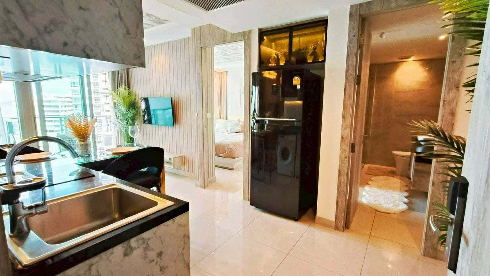 The Riviera Monaco Pattaya / 1 Bedroom (FOR RENT), เดอะ ริเวียร่า โมนาโก พัทยา / 1 ห้องนอน (เช่า) KP144