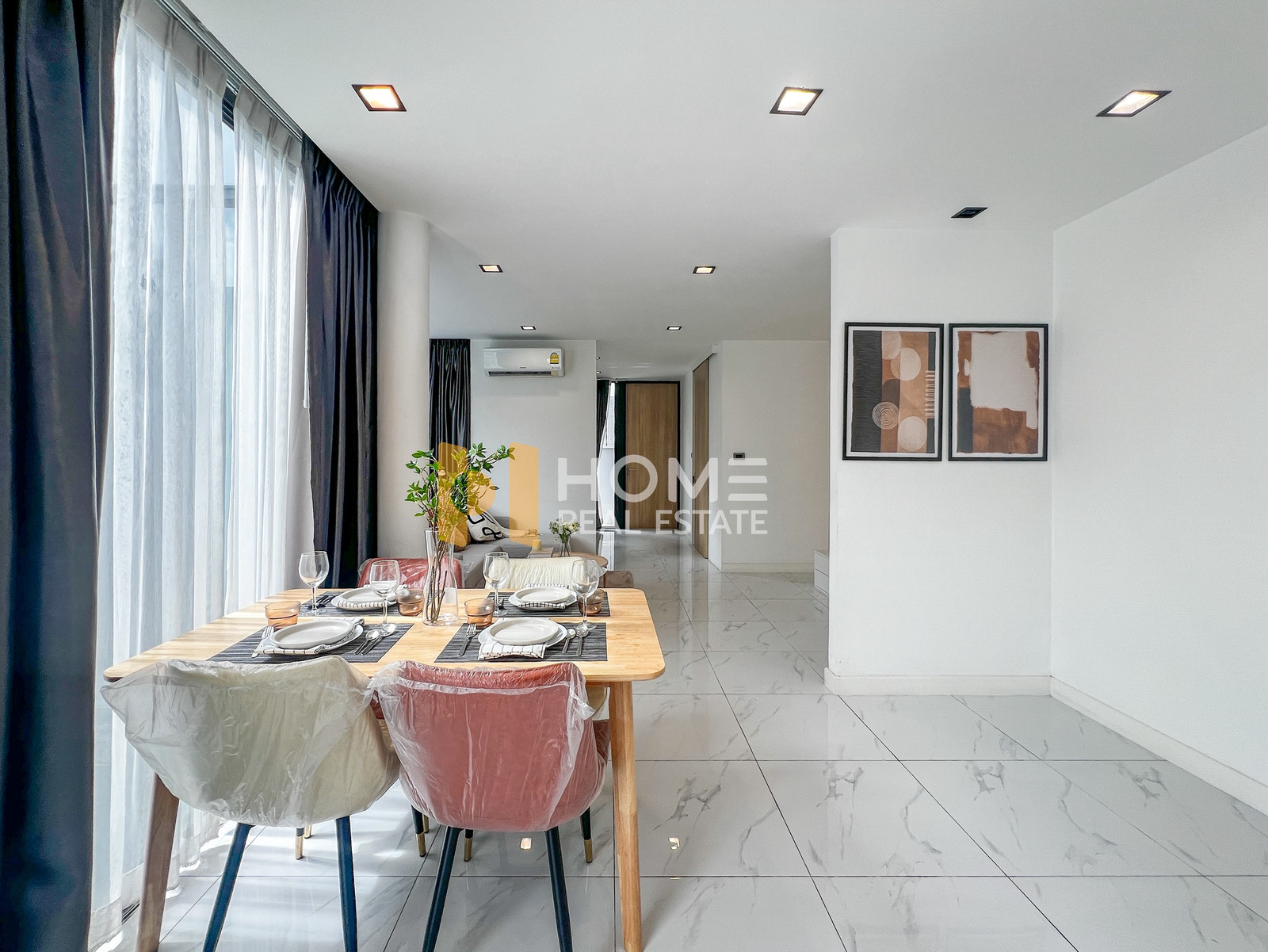 บ้านแฝด พระราม 9 ซอย 51 / 4 ห้องนอน (ขาย), Twin house, Rama 9 Soi 51 / 4 Bedrooms (FOR SALE) BZD257