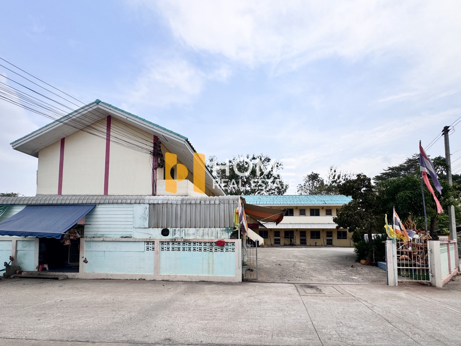 ที่ดินพร้อมห้องพัก 26 ห้อง เสม็ด เมืองชลบุรี / (เช่า), Building with land in a prime location Samed Mueang Chonburi (FOR RENT) YEAN075