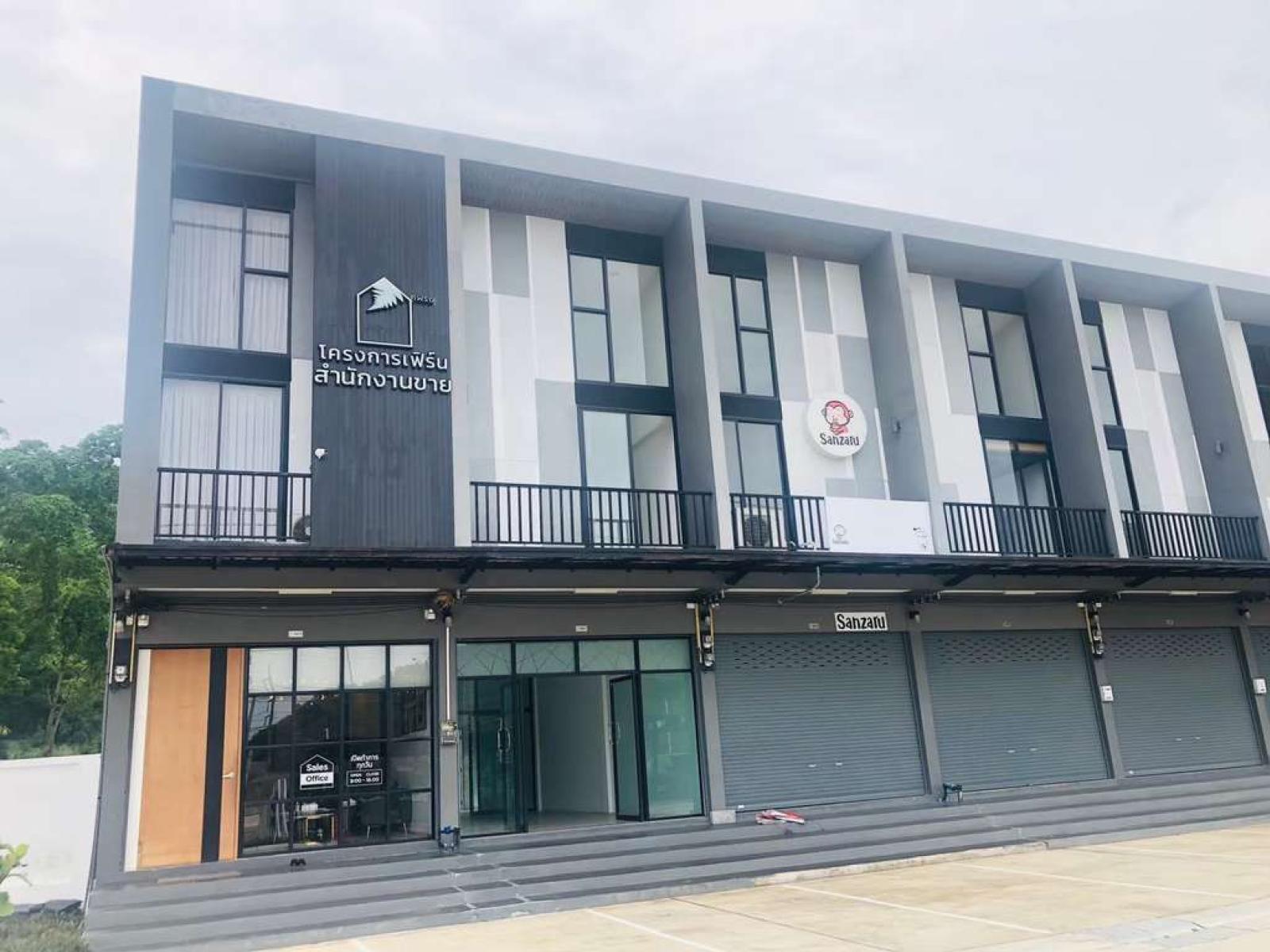อาคารพาณิชย์ หมู่บ้านเฟิร์น บางแสน ชลบุรี / 2 ชั้น (ให้เช่า), Commercial building, Fern Village, Bang Saen, Chonburi / 2 Storey (FOR RENT) NANN038