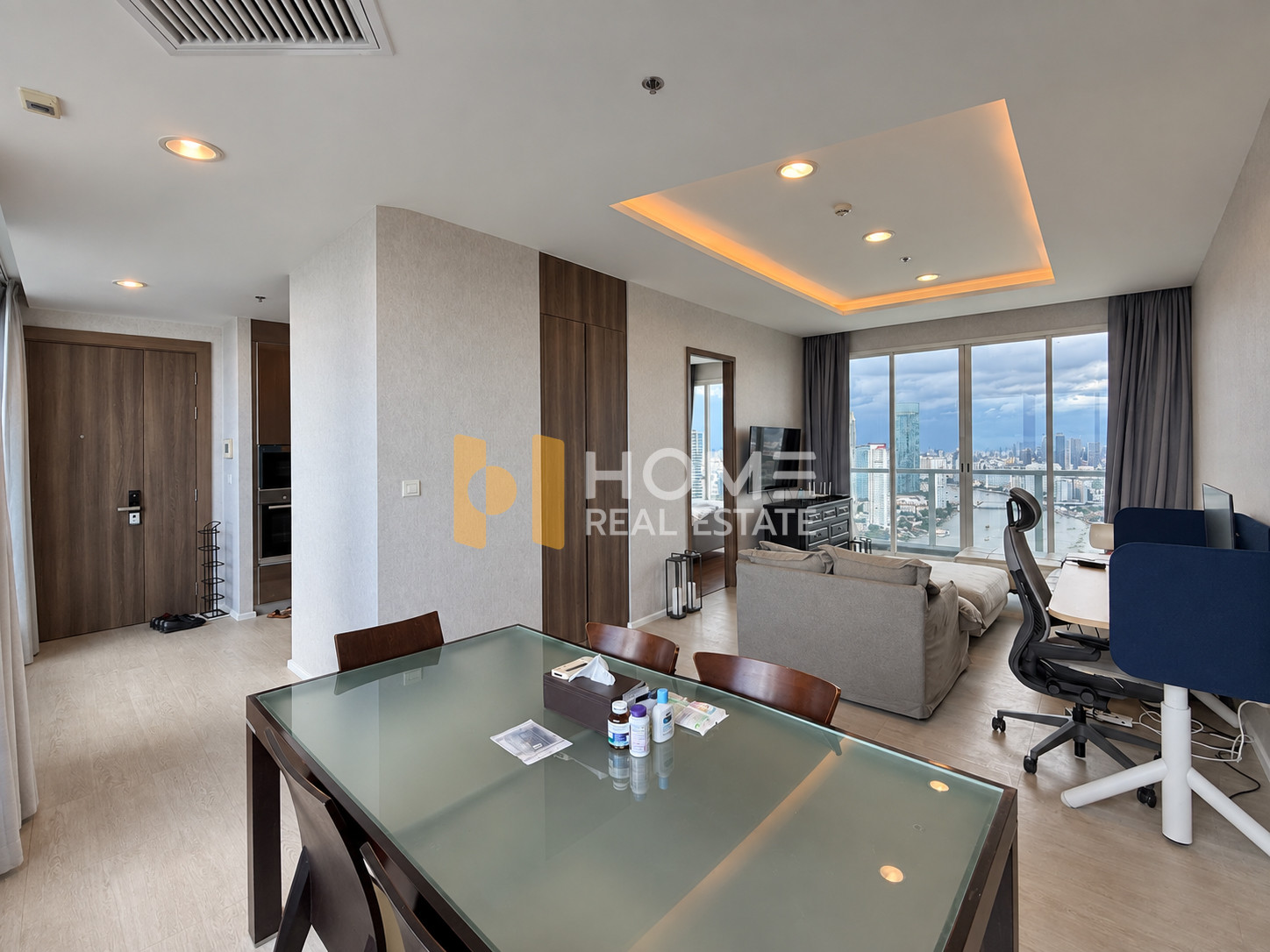 Menam Residences / 3 Bedrooms (FOR SALE), แม่น้ำ เรสซิเดนท์ / 3 ห้องนอน (ขาย) PALM912