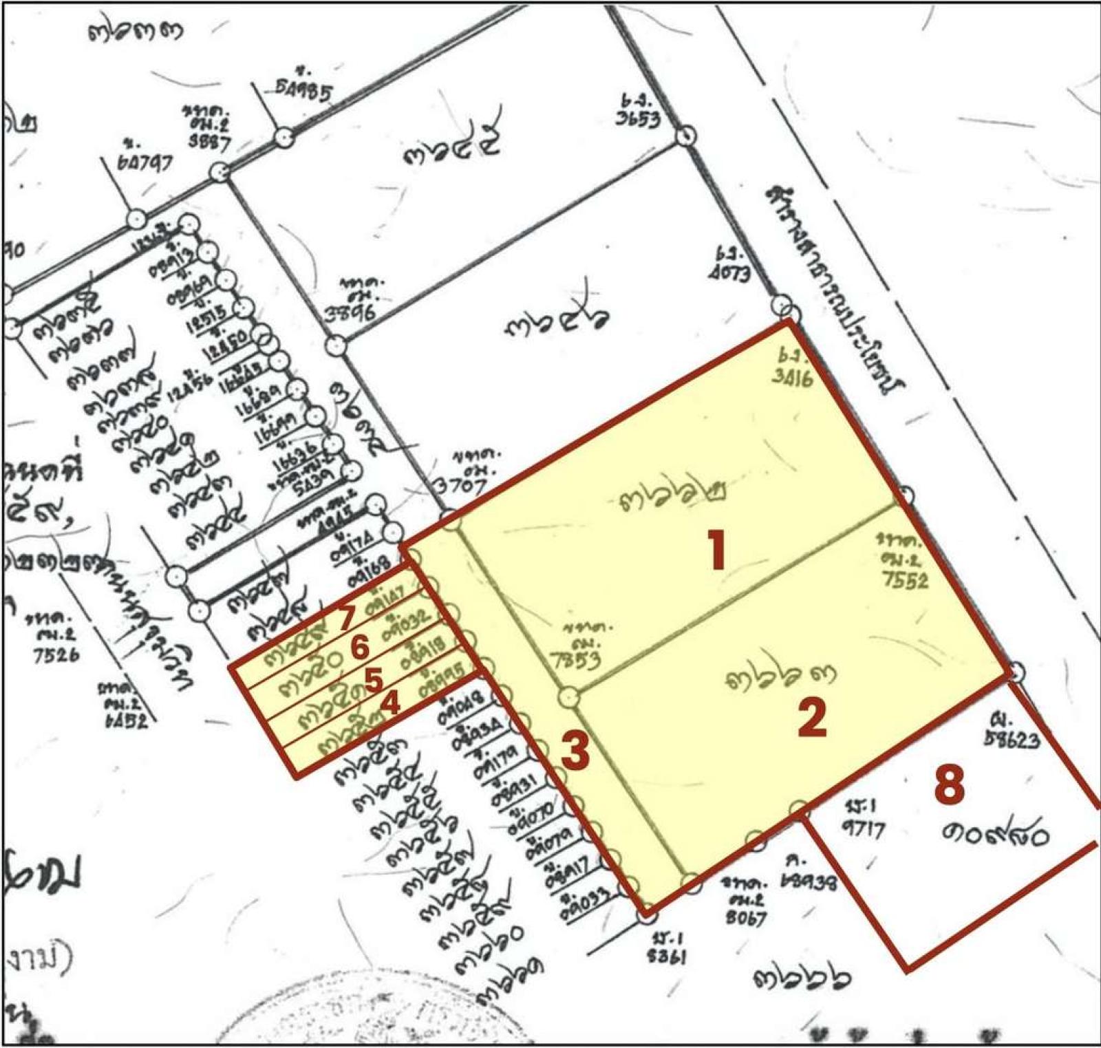 ที่ดินสุขุมวิท 101 ติด รถไฟฟ้าสถานีปุณณวิถี / 2 ไร่ 1 งาน 85 ตร.วา (ขาย), Land in Sukhumvit 101, adjacent to Punnawithi BTS station. / 85 Square Wa (FOR SALE) PALM914