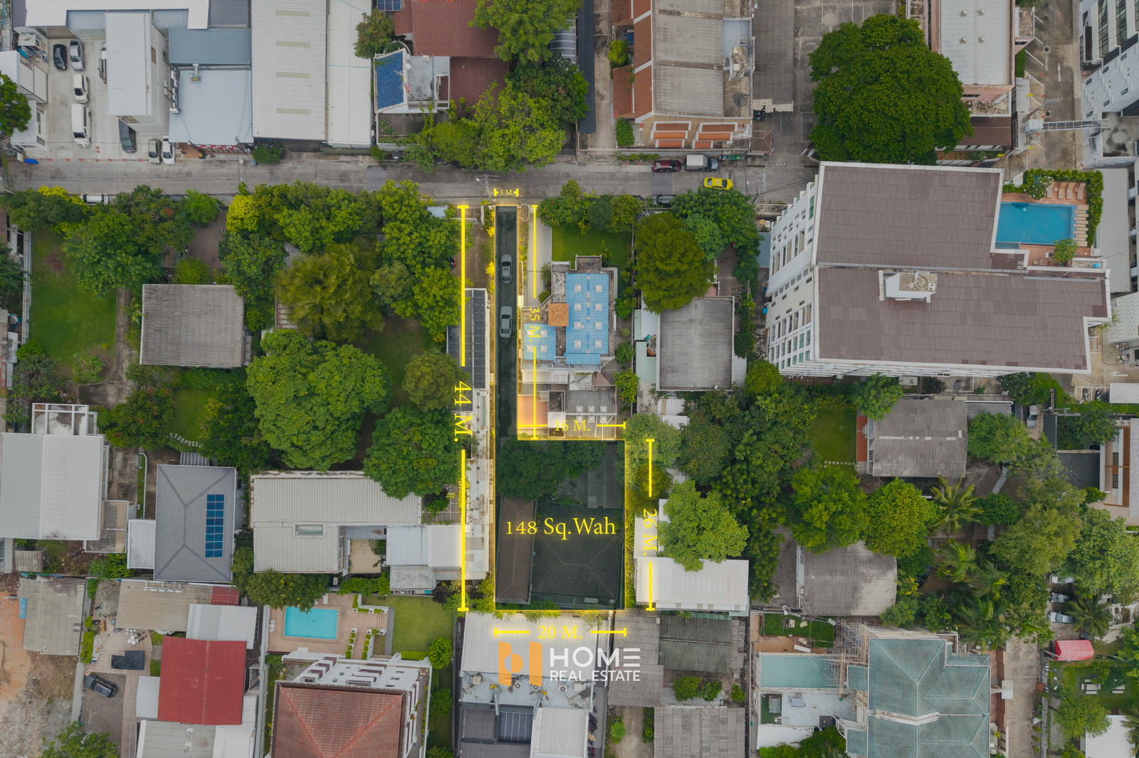ที่ดินแปลงสวย ใจกลางอารีย์🏡 บ้านพร้อมที่ดิน ซอยพหลโยธิน 5 / 148 ตร.วา (ขาย), House with land Soi Phahonyothin 5 / 148 Square Wa (FOR SALE) TPM446