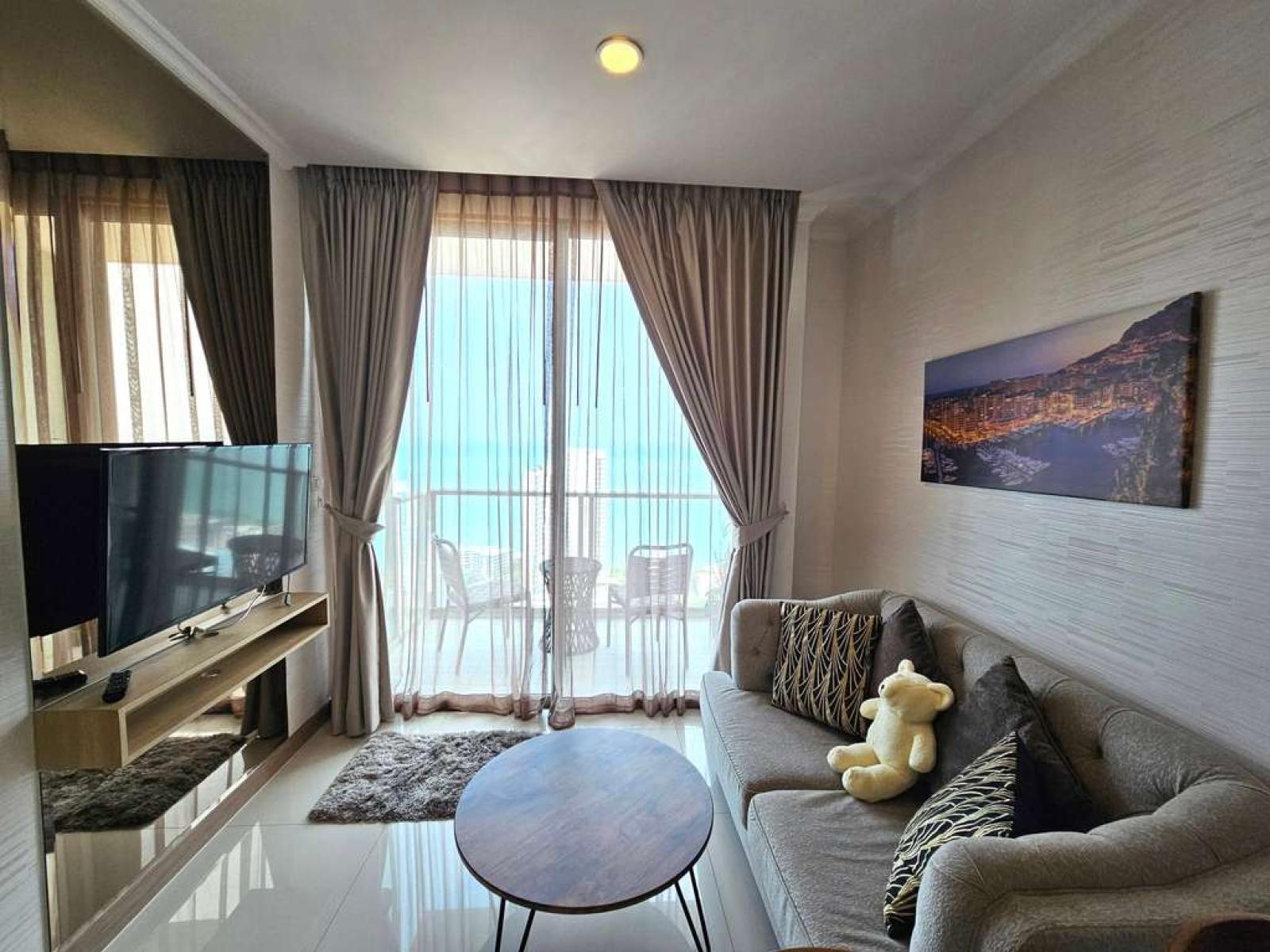 The Riviera Wong Amat Beach / 1 Bedroom (FOR SALE), เดอะ ริเวียร่า วงศ์อมาตย์ บีช / 1 ห้องนอน (ขาย) KP222
