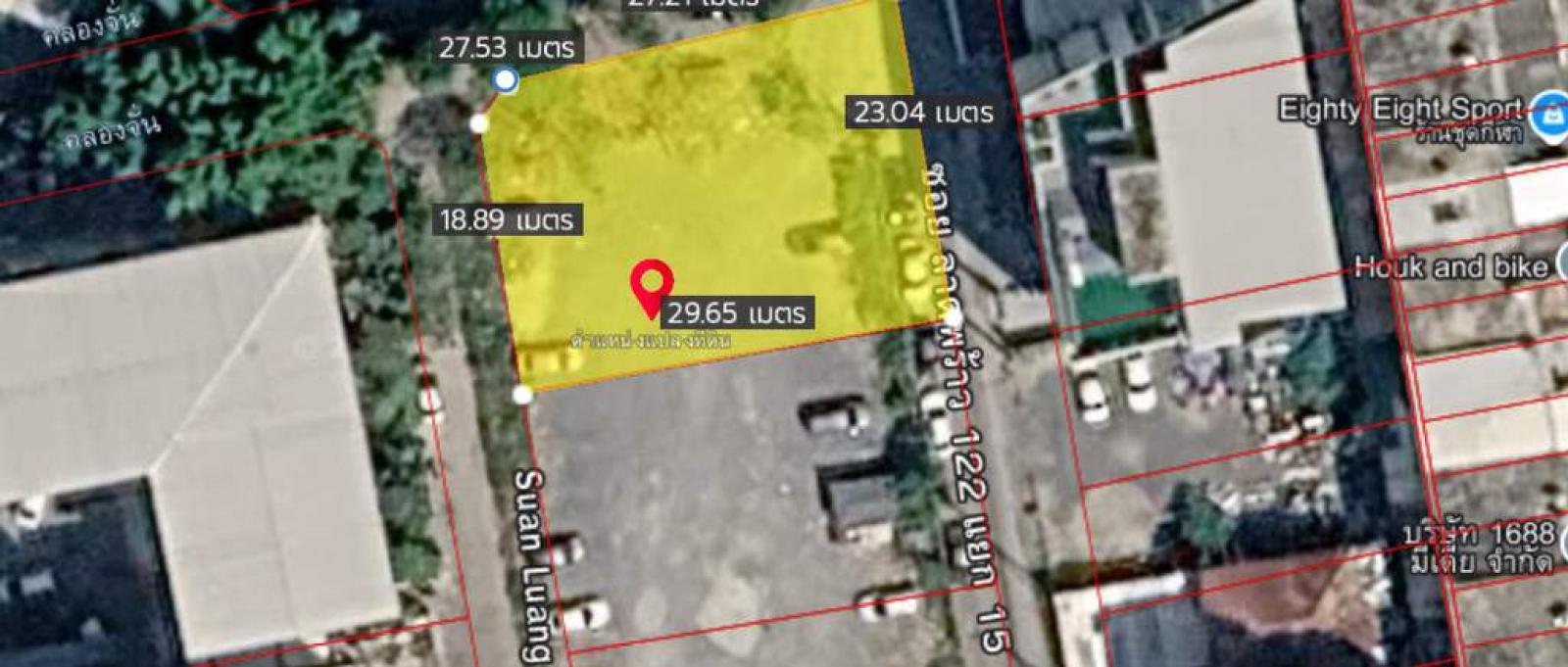 ที่ดินเปล่าลาดพร้าว 122 แยก15 / 1 งาน 49.9 ตร.วา (ขาย), Vacant land at Ladprao 122, Soi 15 / 49.9 Square Wa (FOR SALE) TPM463