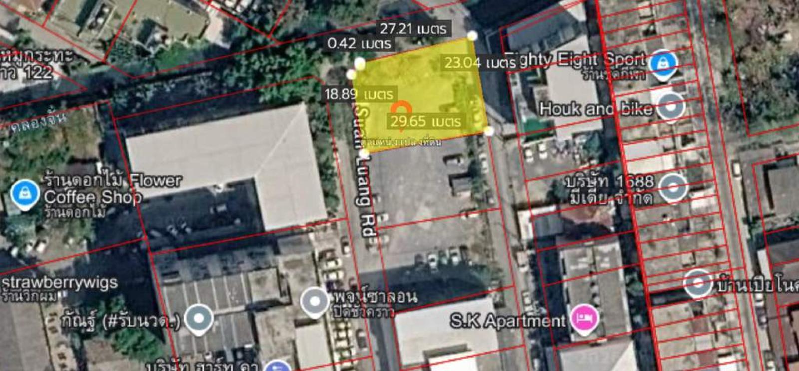 ที่ดินเปล่าลาดพร้าว 122 แยก15 / 1 งาน 49.9 ตร.วา (ขาย), Vacant land at Ladprao 122, Soi 15 / 49.9 Square Wa (FOR SALE) TPM463