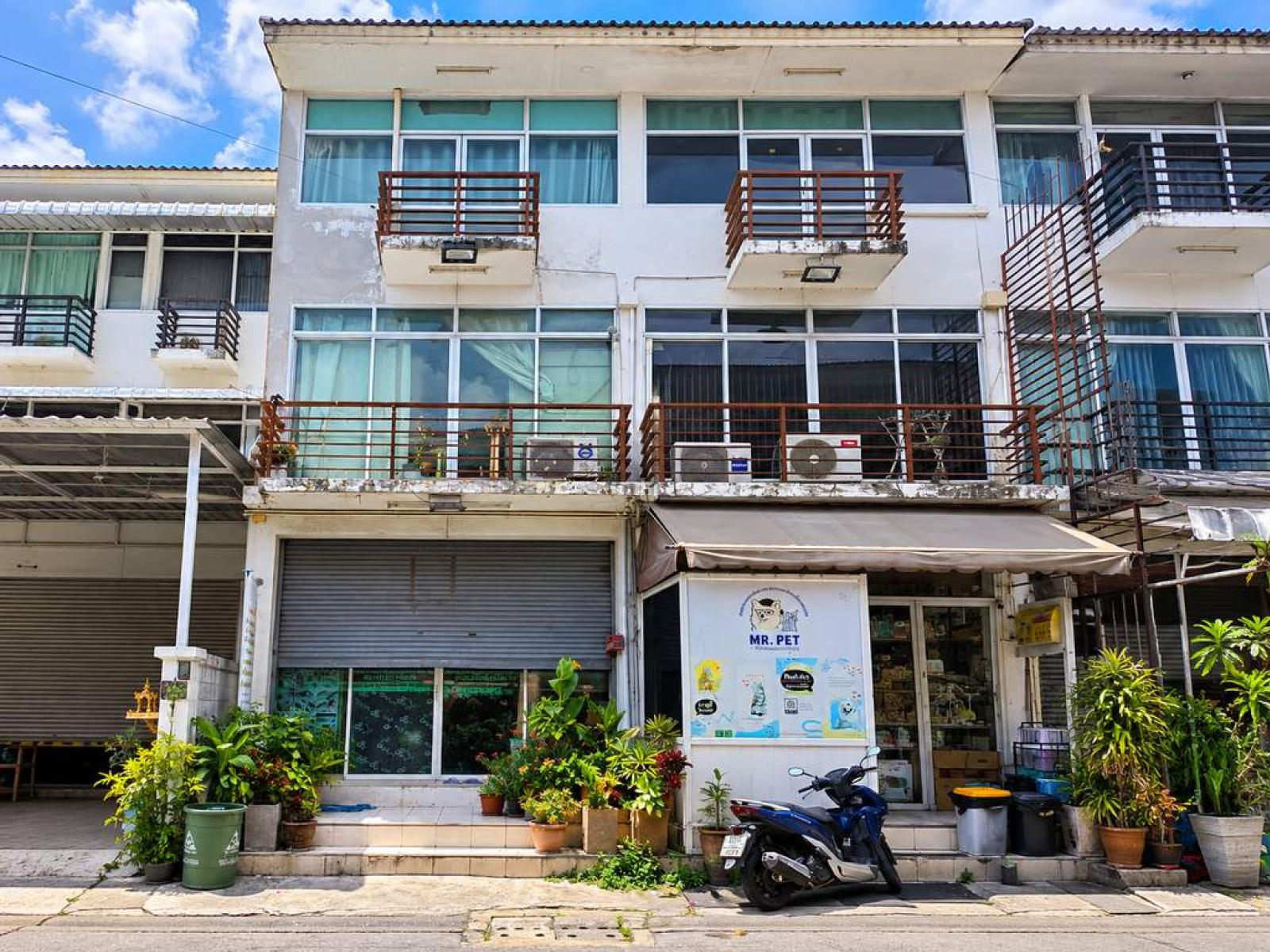อาคารพาณิชย์  5 คูหา / 3 ชั้น (ขาย), 5 commercial buildings / 3 Storey (FOR SALE) PALR041