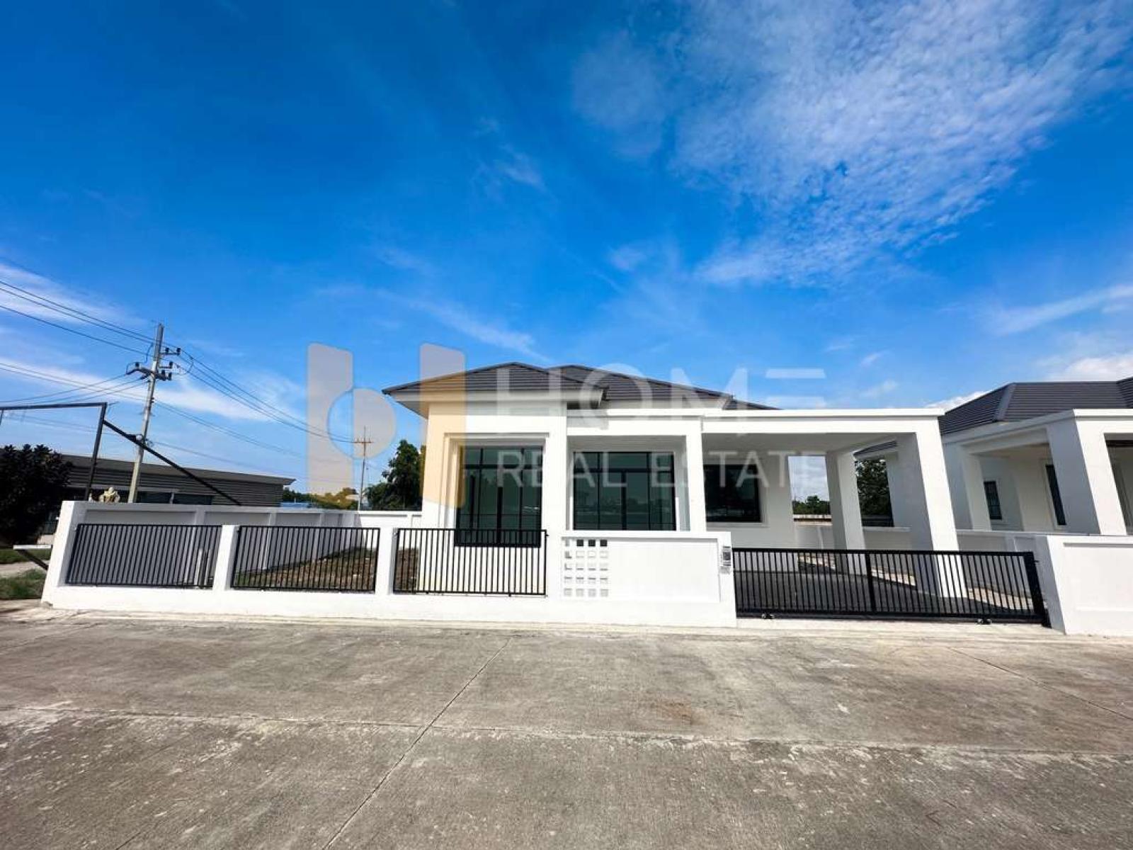 บ้านเดี่ยวชั้นเดียว หนองตำลึง พานทอง ชลบุรี / 3 ห้องนอน (ขาย), Single-story detached house, Nong Tamlung, Phan Thong, Chonburi. / 3 Bedrooms (FOR SALE) NANN051