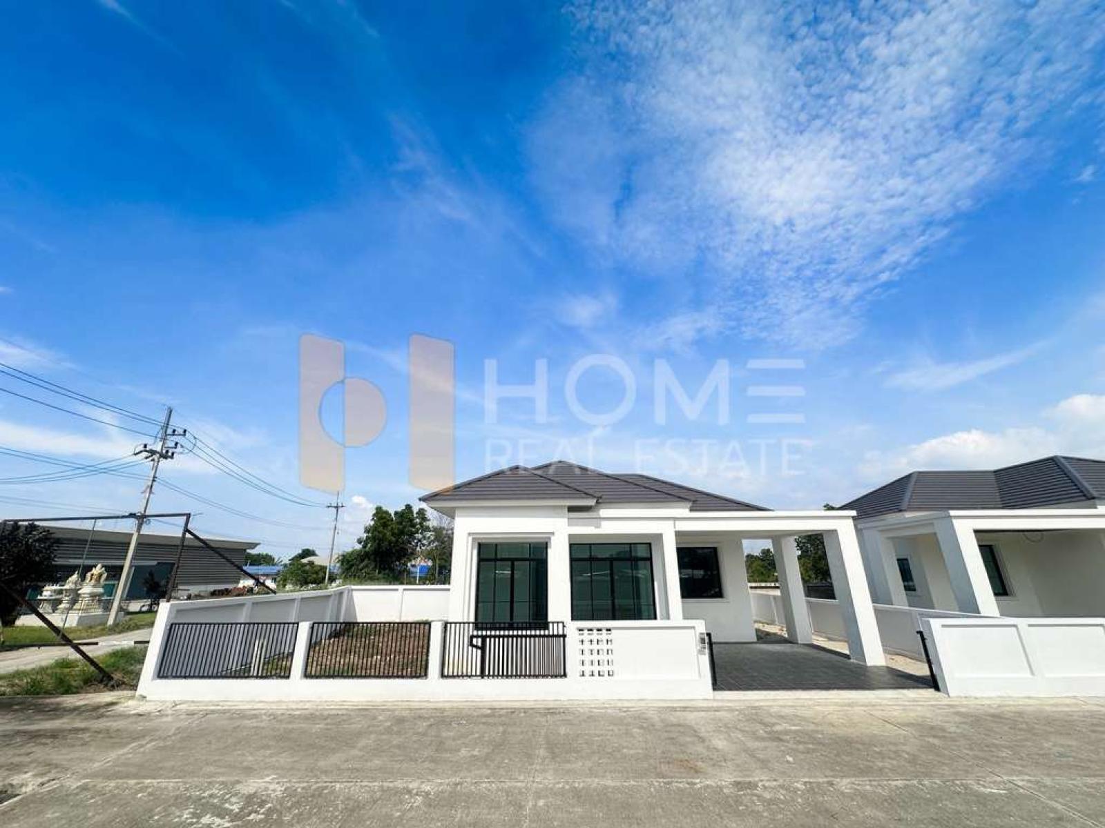 บ้านเดี่ยวชั้นเดียว หนองตำลึง พานทอง ชลบุรี / 3 ห้องนอน (ขาย), Single-story detached house, Nong Tamlung, Phan Thong, Chonburi. / 3 Bedrooms (FOR SALE) NANN051