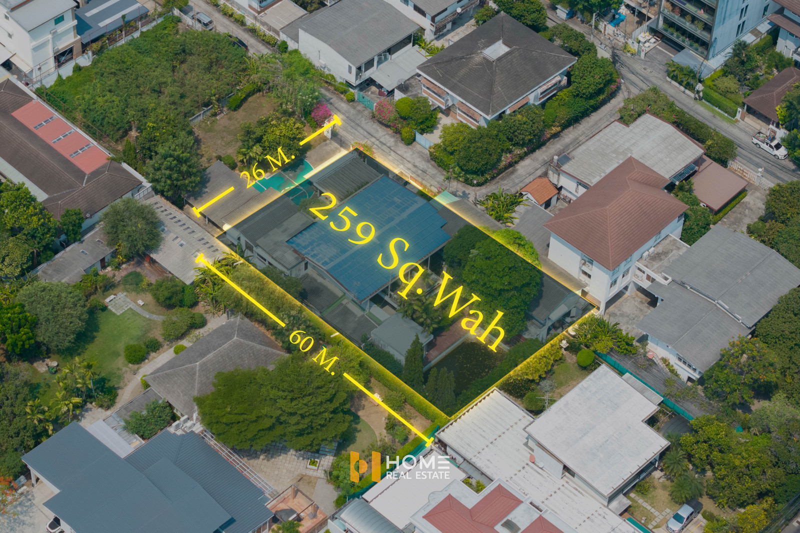 ที่ดิน 259 ตร.ว. ทองหล่อ 25 / 259 ตร.วา (ขาย), Land 259 Sq.w. Thonglor 25 / 259 Square Wa (FOR SALE) PALM901