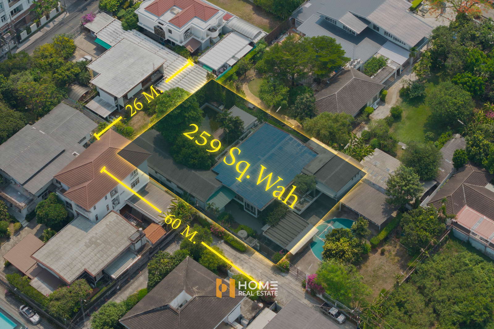 ที่ดิน 259 ตร.ว. ทองหล่อ 25 / 259 ตร.วา (ขาย), Land 259 Sq.w. Thonglor 25 / 259 Square Wa (FOR SALE) PALM901