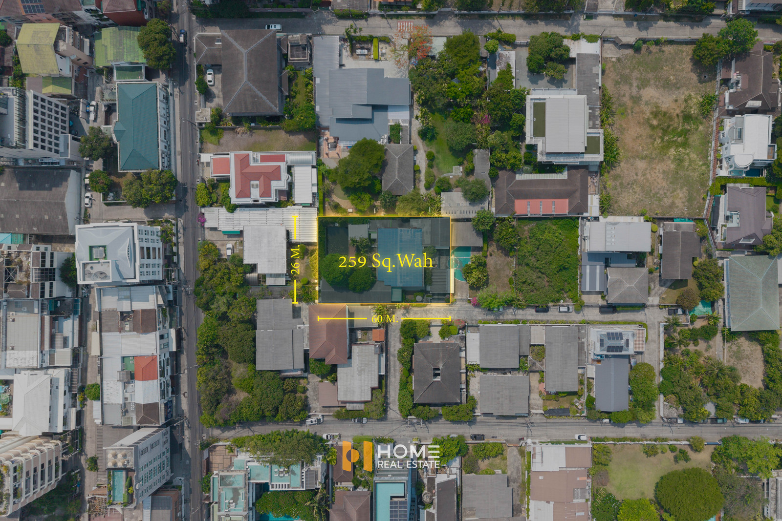ที่ดิน 259 ตร.ว. ทองหล่อ 25 / 259 ตร.วา (ขาย), Land 259 Sq.w. Thonglor 25 / 259 Square Wa (FOR SALE) PALM901